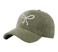 Casquette de baseball unisexe en velours côtelé vintage, couleur unie, réglable, pour voyage en plein air, taille unique