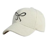 Casquette de Baseball Unisexe en Velours côtelé Vintage, Couleur Unie, réglable, pour Voyage en Plein air, B Beige., Taille Unique