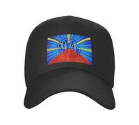 Casquette de Baseball Unisexe et à la Mode Punk 974 Maveli Drapeau de l’île de la Réunion Adulte Réunionnaise Fier Réglable Papa Protection Solaire Snapback Casquettes Sports Cadeaux de Plein air