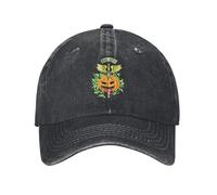 Casquette de baseball unisexe Jovi Rock Band Bon en denim délavé avec sangle à boucle réglable pour homme et femme Casquette de camionneur tendance, T-13, Taille unique