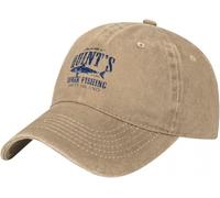 Casquette de Baseball Unisexe Quint Shark Fishing Blue Logo Amity Island 1975 Femmes Hommes Hip Hop Dad Chapeaux Sun-Proof Outdoor Sun Cool