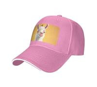 Casquette de Baseball Unisexe structurée avec Illustration de Lama et d'alpaga, Ajustable, Style Sport décontracté, visière incurvée