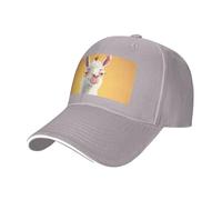 Casquette de Baseball Unisexe structurée avec Illustration de Lama et d'alpaga, Ajustable, Style Sport décontracté, visière incurvée