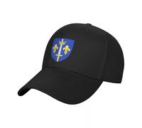 Casquette de Baseball Unisexe Style Armoiries de Jeanne d’Arc Casquette de Baseball Chapeaux drôles Alpinisme Golf Hommes Cadeau des Femmes