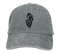 Casquette de Baseball Unisexe Style Dragon De L’Ouest Chapeau Multicolore Casquette Femme Pointue Celtic Personnalisé Visière Protection Chapeaux Cadeau
