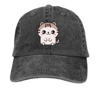 Casquette de Baseball Unisexe Style Mignon Chat Animaux Multicolore Chapeau visqué Casquette Femme Mignon personnalisé visière Protection Chapeaux Cadeau