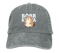 Casquette de Baseball Unisexe Style Pure Color Dad Chapeaux Mignon Drôle Castor Essentiel Femmes Chapeau Pare-Soleil Casquettes de Baseball Kurwa Bobr Bober Peaked Cap Cadeau