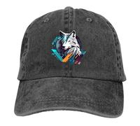 Casquette de Baseball Unisexe Style Style Casquette de Baseball Hommes Chapeaux Femmes Visière Protection Snapback Wild Wolf Caps Cadeau