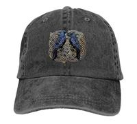 Casquette de Baseball Unisexe Style Yggdrasil Chapeau Multicolore Casquette pour Femmes à visière Viking Ravens Personnalisé Visière Protection Chapeaux Cadeau