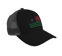 Casquette De Baseball Us and Flag of The Pa O National Organisation Trucker Caps Classic Baseball Cap Vintage Bord Plat Casquettes pour Camping Running Randonnée