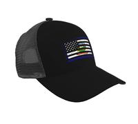 Casquette De Baseball Us and Flag of West Virginia (1907-1929) Baseball Cap Anti UV Bord Plat Casquettes Vintage Casquettes De Golf pour Running Camping Outdoo