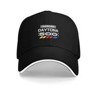 Casquette de Baseball VÊTEMENTS ET Accessoires NASCAR Daytona 500 (pour Fond Sombre) Chapeaux Uniques pour Hommes Chapeau de randonnée pour Hommes