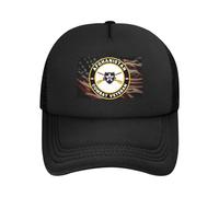 Casquette De Baseball Vétéran De Combat De La 2E Division D'Infanterie De L'Armée Américaine en Afghanistan avec des Fusils Croisés Casquettes De Golf Classic Baseball Cap Réglable Trucker Caps