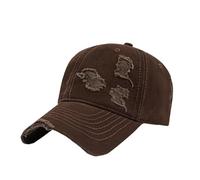 Casquette de baseball vieillie pour homme et femme - En coton délavé - Profil réglable - Casquettes et chapeaux en laine pour homme, C, Taille unique