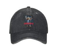 Casquette de Baseball Vintage Chucky Child's Play pour Homme et Femme, Couvre-Chef délavé et Vieilli, Style Horreur, Style Gothique, pour l'été