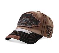Casquette de Baseball Vintage Enfant Fille Garçon Bonnet de Golf en Coton Anti-Soleil Chapeau de Baseball d'aigle Brodé Réglable Chapeau de Soleil Respirant pour Plage Camping Pêche Randonnée