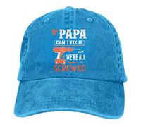 Casquette de Baseball Vintage If Papa Can't Fix It We're All Screwed Denim Hats Dad Cap