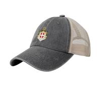 Casquette de Baseball Vintage Unisex Emblème du Souverain De Malte Mesh Caps Empires Antiques Coton Réglable Casquette Con Visiere Mode Chapeau Hip-hop Trucker Hat pour Homme Femme