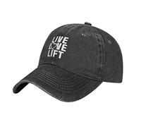 Casquette De Baseball Vivre Aimer Ascenseur Anti-Soleil Casquette De Baseball Extérieur Sunhat pour Randonnée Cyclisme Voyage