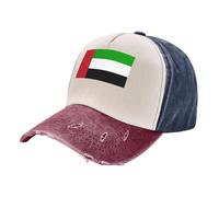 Casquette De Baseball Voiture De Course Drapeau pour Homme Femme Arab United Réglable Lavé Casquettes Baseball Trucker Réglable Sports Chapeaux Été Coton Chapeau Soleil Homme Femme