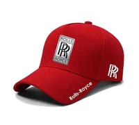 Casquette de Baseball Voiture pour Rolls-Royce, Casquette de Baseball Ajustable pour Les Sports de Plein air Unisexe,F