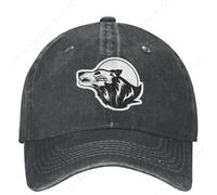 Casquette de Baseball Wolf Imprimer Sports De Plein Air Lavé Trucker Chapeau Femelle Mâle Mode Personnalisé Snapback Cap