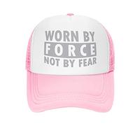 Casquette De Baseball Worn by Force Not by Fear Baseball Cap Respirante Trucker Hat Casual Sports Chapeau pour Voyage Golf Camping