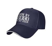 Casquette De Baseball Worn by Force Not by Fear Baseball Cap Unisexe Casquette Hat Réglable Chapeau Soleil pour Athlétique Tennis Golf