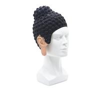 Casquette de Bouddha en Latex Accessoire de Costume drôle Chapeau de Cosplay Bouddhiste Accessoires de fête pour Adultes pour Halloween Mascarades Festivals Couvre-tête drôle pour Adulte Masque de