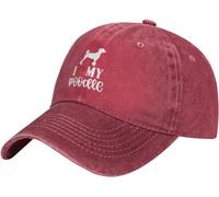 Casquette De Camionneur,J'aime Mon Caniche,Classic Casquette De Sport Confortable Chapeau De Soleil pour Adulte Activités Running