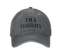 Casquette De Camionneur Je suis Une Blague De Fête Folle Et Responsable Unisexe Mode Casquettes Sport Séchage Rapide Sunhat pour Course À Pied Golf Été