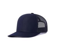 Casquette de camionneur pour homme - Avec filet en maille - Taille réglable - Casquette de baseball - Casquette d'été respirante - Avec fermeture à boucle réglable - Pour l'extérieur, le sport et les
