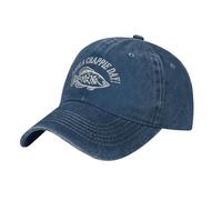 Casquette de Camionneur Respirant,Confortable Anti-Soleil Cap Passez Une Bonne journée de crapet Casquette Trucker pour Outdoor Badminton Golf