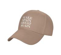 Casquette de camionneur unisexe noire « Make Spain Great Again » 149