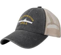 Casquette De Camionneur USS Princeton Lph-5 Respirant Décontractée Casquettes Sport Vintage Sunhat pour Été Homme Extérieur