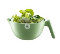 Casquette de colonie, passoire pour la cuisine | Panier de draineur des ménages avec poignée - Cperons alimentaires rotatifs et collanches pour la cuisine, pour les fruits et légumes