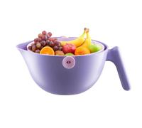 Casquette de colonie, passoire pour la cuisine | Panier de draineur en rotation pour les fruits | Cperons alimentaires rotatifs et collanches pour la cuisine, pour les fruits et légumes