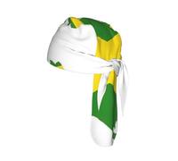 Casquette de cyclisme légère à séchage rapide Motif tête de mort Motif drapeau de la Jamaïque Taille unique