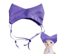 Casquette de douche pour chiens, bonnet de douche pour chiens,Couvre d'oreille pour chat de douche à chat réglable - Emballage de la tête de protection de l'oreille imperméable d'Oxford, fournitures d