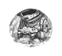 Casquette de douche réutilisable de style croquis monochrome pour femmes, double couche imperméable à l'eau, bonnet de bain essentiel de soins capillaires