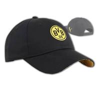 Casquette De Fan BVB Noire PUMA Borussia Dortmund Taille Unique