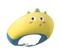Casquette de fête prénatale - Chapeau en silicone - Visière de bain - Bonnet réglable résistant à la chaleur douce avec protection d'oreille sûre et ajustement flexible - Bouclier de shampooing adapté