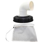 Casquette de filtre à fourre-tout IBC - Matériau en PVC en polyéthylène, pour sacs résistants à l'usure | Couvercle de réservoir IBC efficace avec filtre intégré, conception facile à utiliser