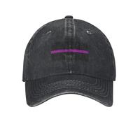 Casquette De Golf Effet De Texture De Drapeau À Fine Ligne Violette Casquette De Baseball Respirant Anti-UV Solaire Cap pour Homme Été Femme