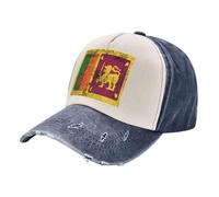 Casquette de Golf Thermorégulatrice avec Emblème National du Sri Lanka - Coupe-Vent, Protège-Oreilles et Sangle Réglable, Équipement D'Aventure en Plein Air Quatre Saisons 5 One Size
