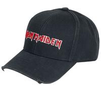 Iron Maiden Logo - Baseball Cap Unisexe Casquette Noir 100% Coton