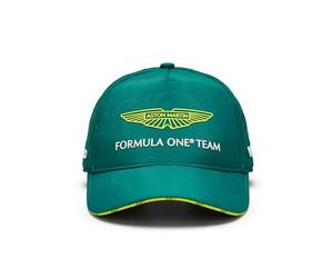 Casquette de l'équipe Aston Aston Martin F1 2024 pour Enfant - Vert - Taille Unique