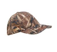 Casquette de Lumière LED, 5 Lumières Vives, Casquette de Baseball, Chapeau en Coton Léger pour la Pêche de Nuit, Le Camping, Le Jogging en Plein Air (Camouflage)