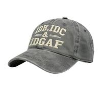 Casquette de Papa drôle, Chapeau de Baseball réglable, Couvre-Chef en Coton Respirant avec Un Design décontracté, pièce de système à Porter au, Casquette de Style décontracté avec Un Look ép