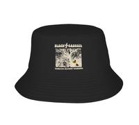 Casquette de pêcheur Black Sabbath Négatif Bob Chapeau Printemps Casual pour Couple Portable Voyage Randonnée Casquettes Hawaï Graphique Chapeaux de Soleil PLeisure Sports Cadeaux